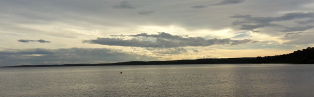 Coucher de soleil vu de ma mer